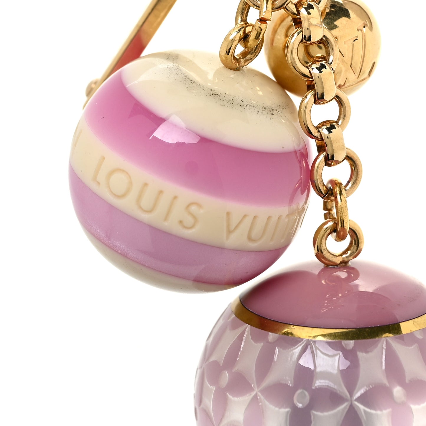 Mini Lin Croisette Bag Charm Violet