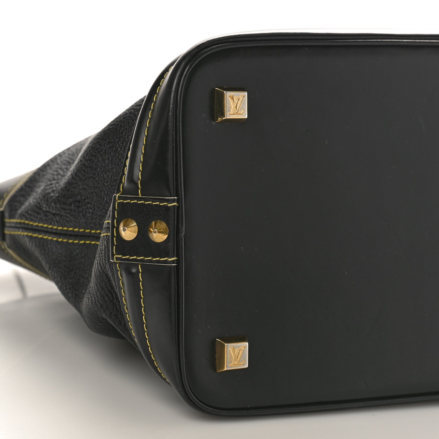 Louis Vuitton Suhali Lockit MM Black 7 of 10