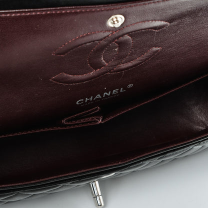 Chanel Lambskin Quilted Medium Double Flap Black 5 of 7