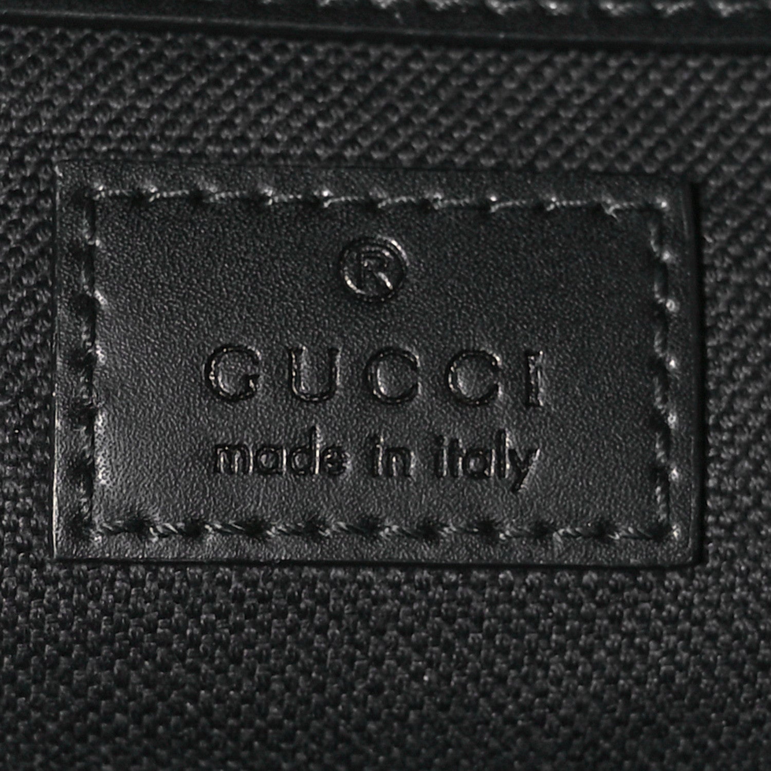 Gucci Soft GG Supreme Monogram Calfskin Web Double Buckle Backpack Black 5 of 9