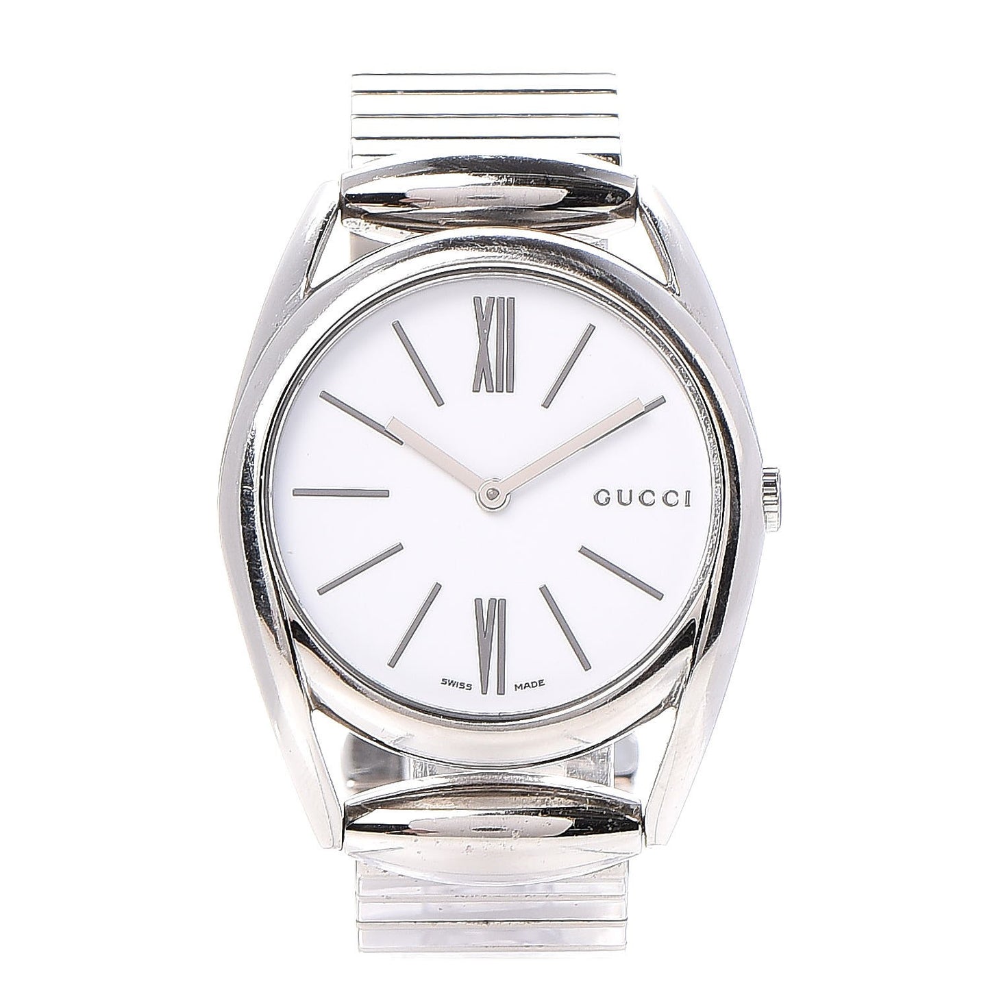 Stainless Steel 34mm Horsebit Quartz Watch