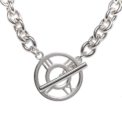 Tiffany Sterling Silver Atlas Toggle Chain Necklace 4 of 5