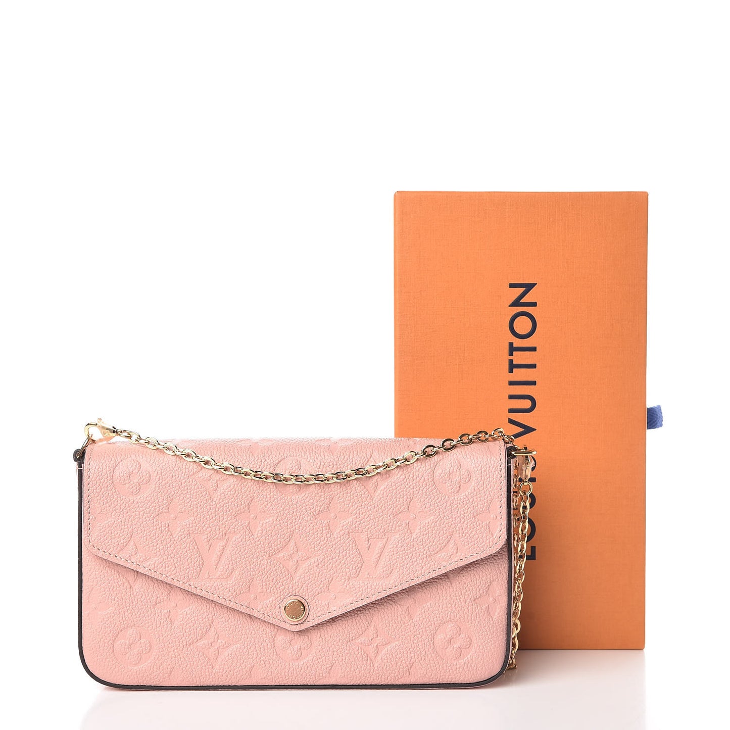 Empreinte Pochette Felicie Chain Wallet Rose Poudre
