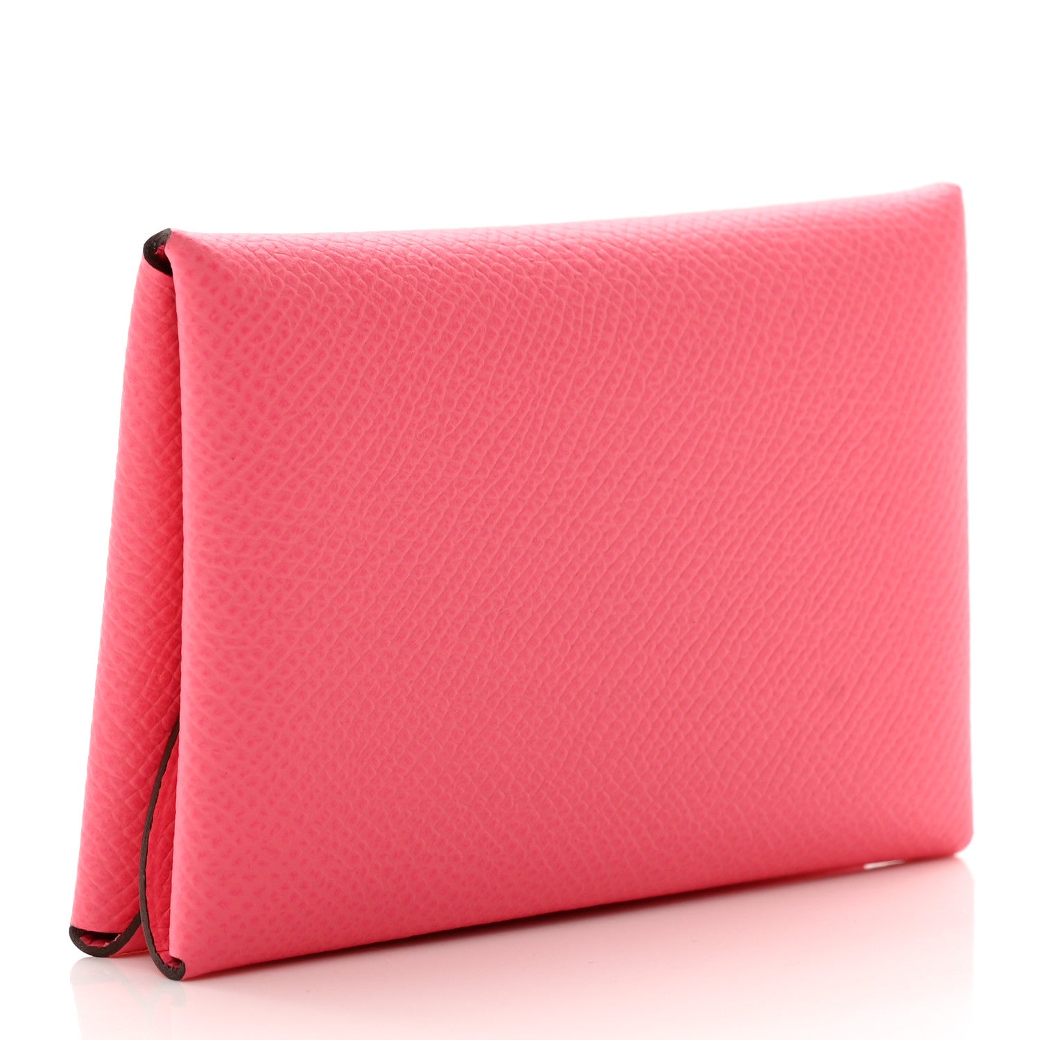 小物 ERMES Calvi Duo Rose Azalee Hermes Epsom Calvi Duo Card Case Rose Azalee 1461098 – FASHIONPHILE