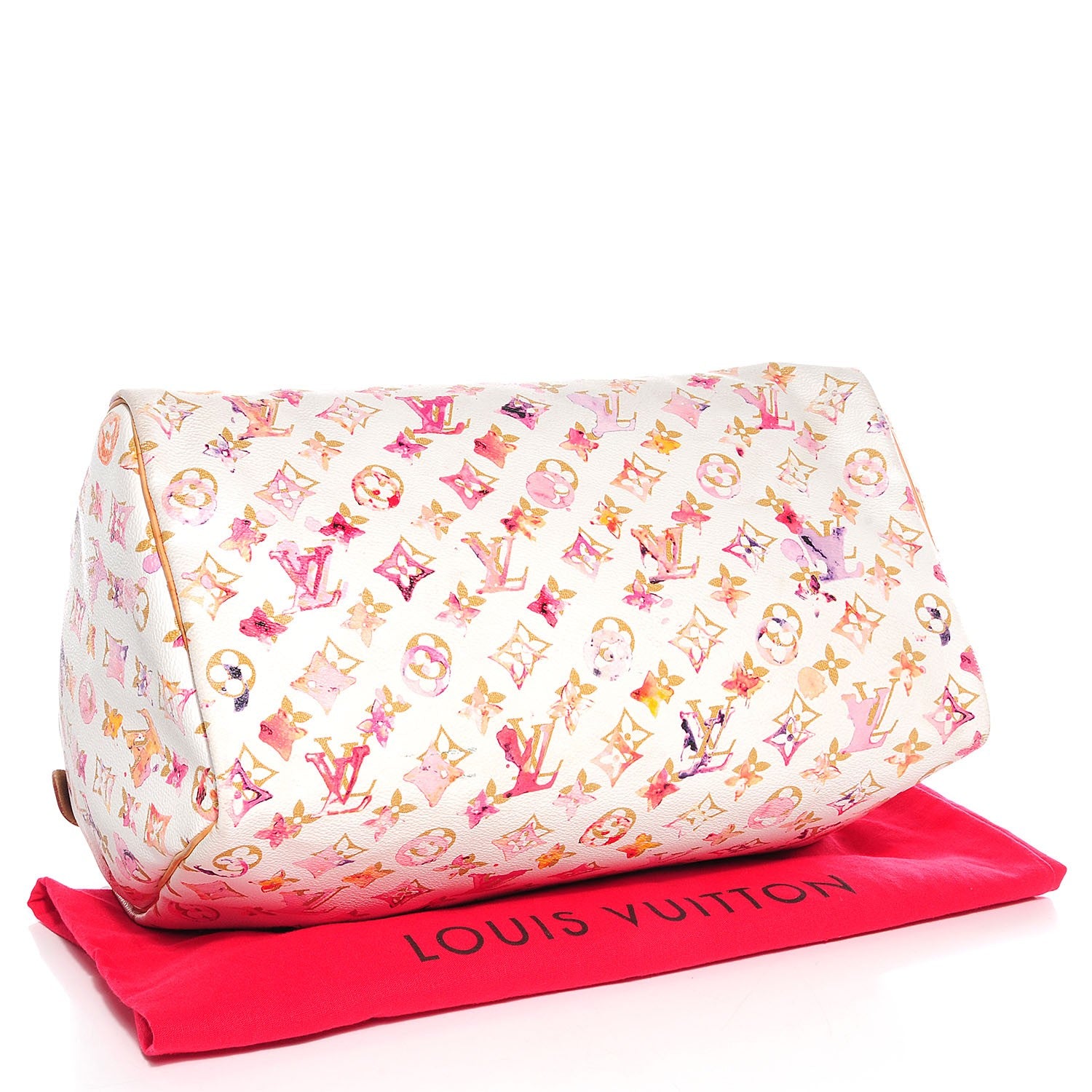 Louis Vuitton Watercolor Aquarelle Speedy 35 White 4 of 7