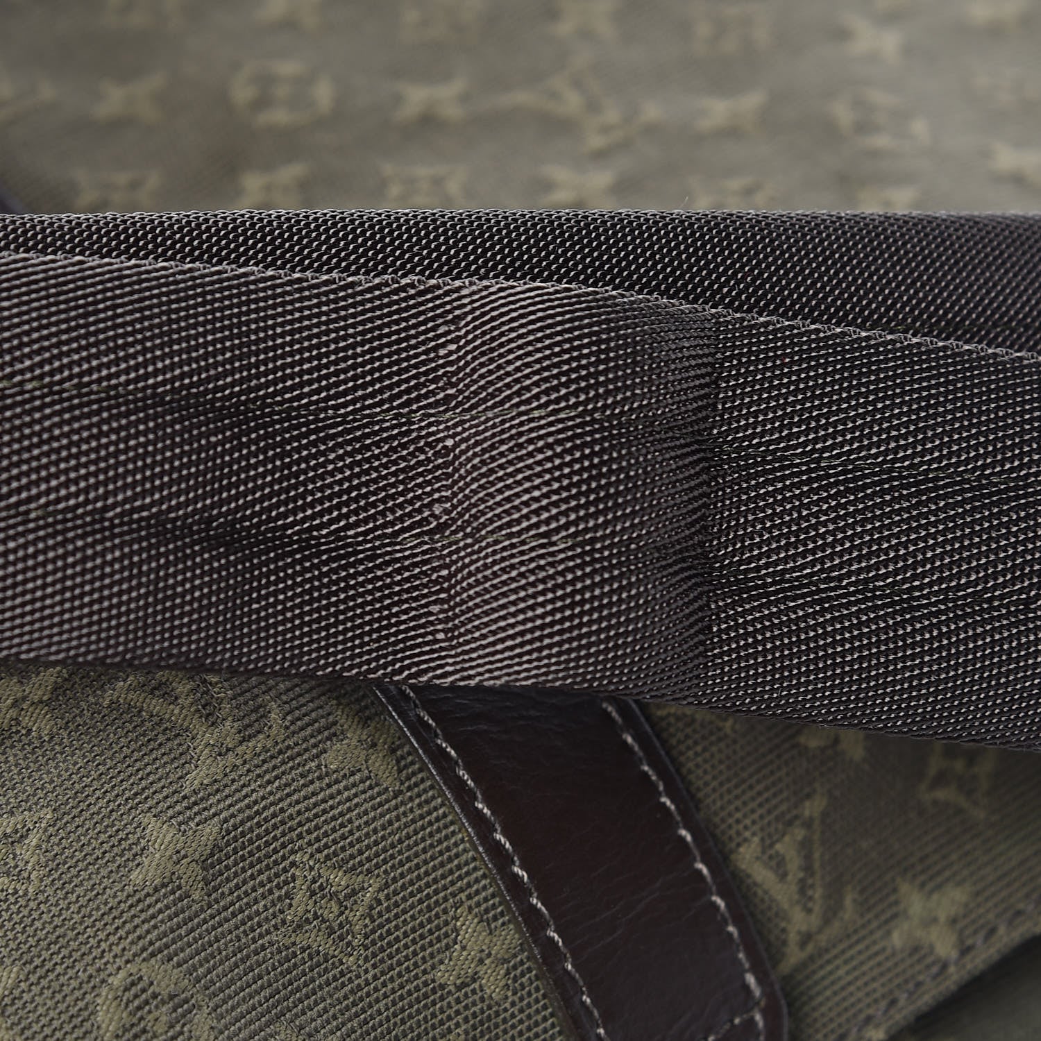 Louis Vuitton Mini Monogram Denise Kaki 13 of 16