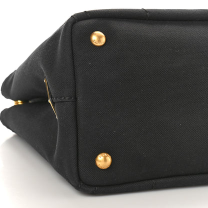 Prada Canapa Small Logo Tote Black 8 of 10
