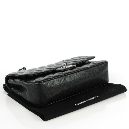 Chanel Caviar Quilted Medium Double Flap Black 4 of 8