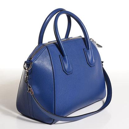 Givenchy Sugar Goatskin Small Antigona Midnight Blue 3 of 10