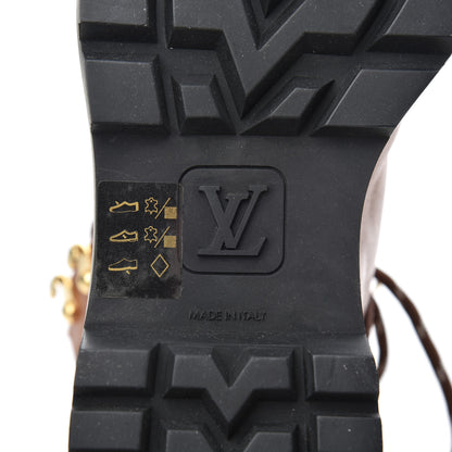 Louis Vuitton Calfskin Territory Ranger Combat Boots 40 Cognac 7 of 13