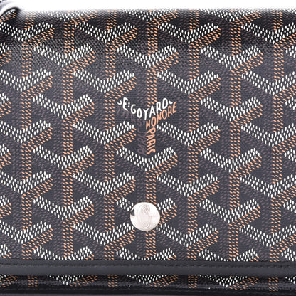 Goyard Goyardine Plumet Wallet Clutch Black 8 of 10