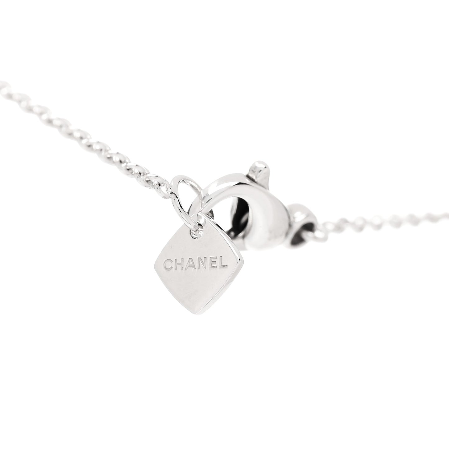 18K White Gold Coco Crush Pendant Necklace