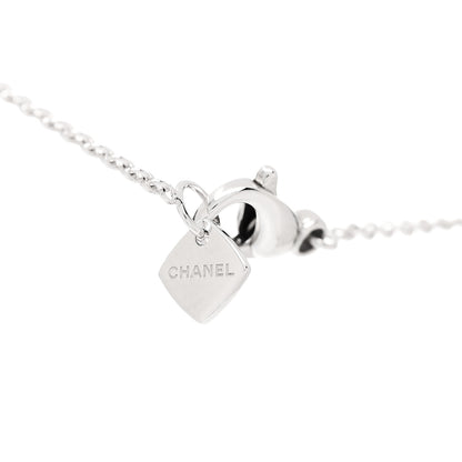 Chanel 18K White Gold Coco Crush Pendant Necklace 4 of 6