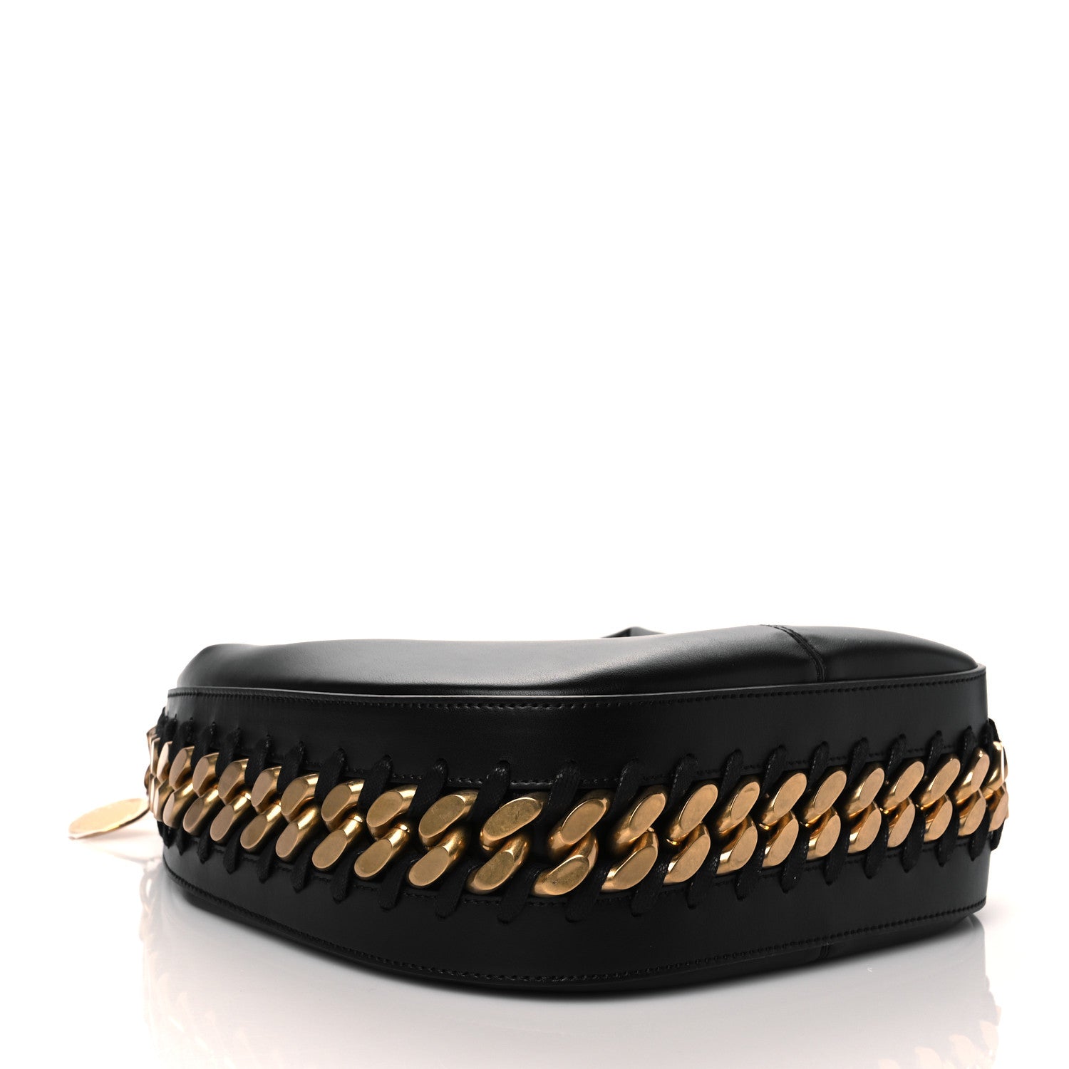 Stella McCartney Eco Alter Nappa Chain Small Hobo Black 4 of 9