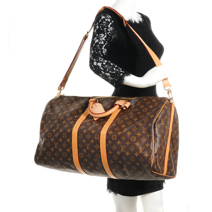 Louis Vuitton Monogram Keepall Bandouliere 55 2 of 7