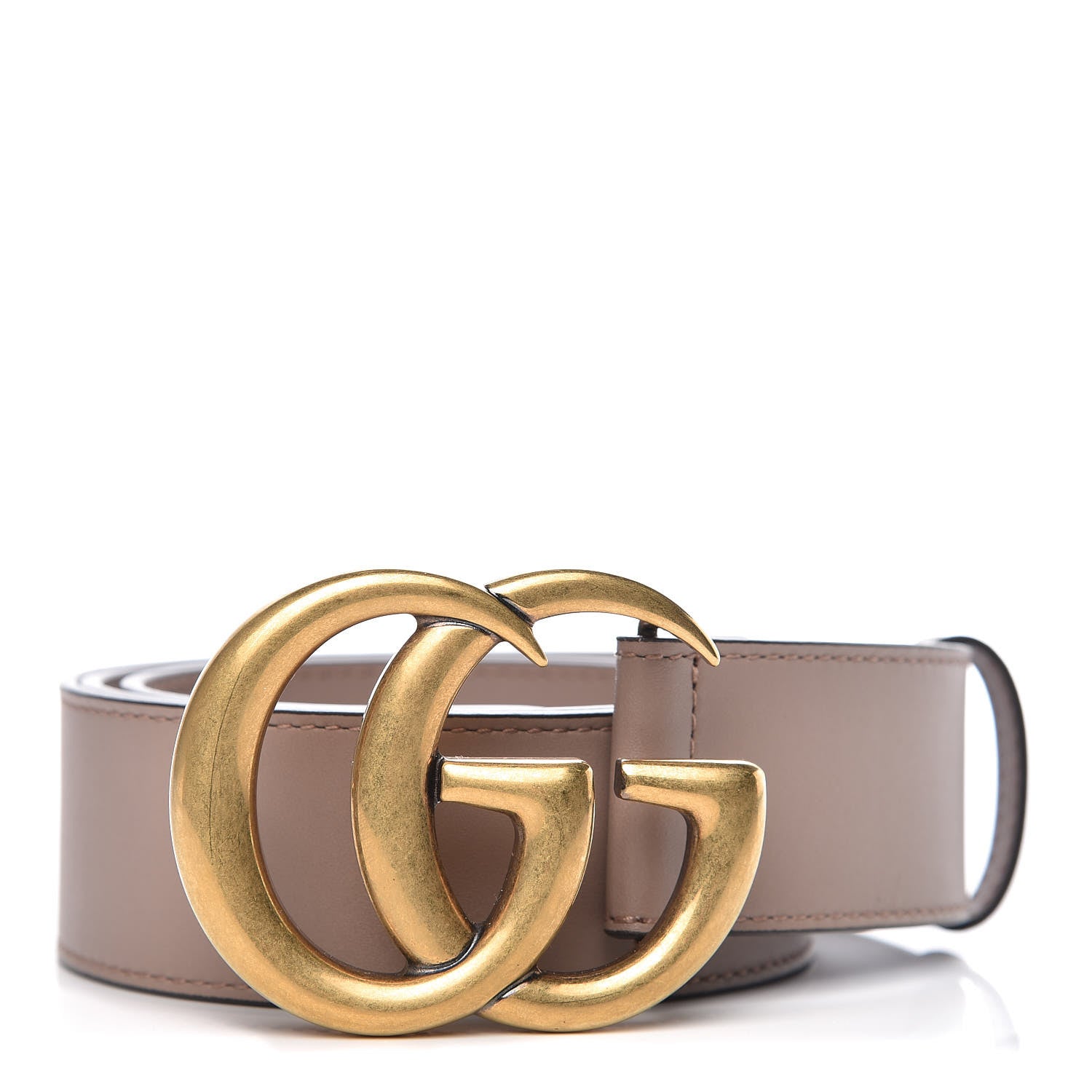 Gucci Calfskin Double G 40mm Belt 85 34 Porcelain Rose 1 of 7