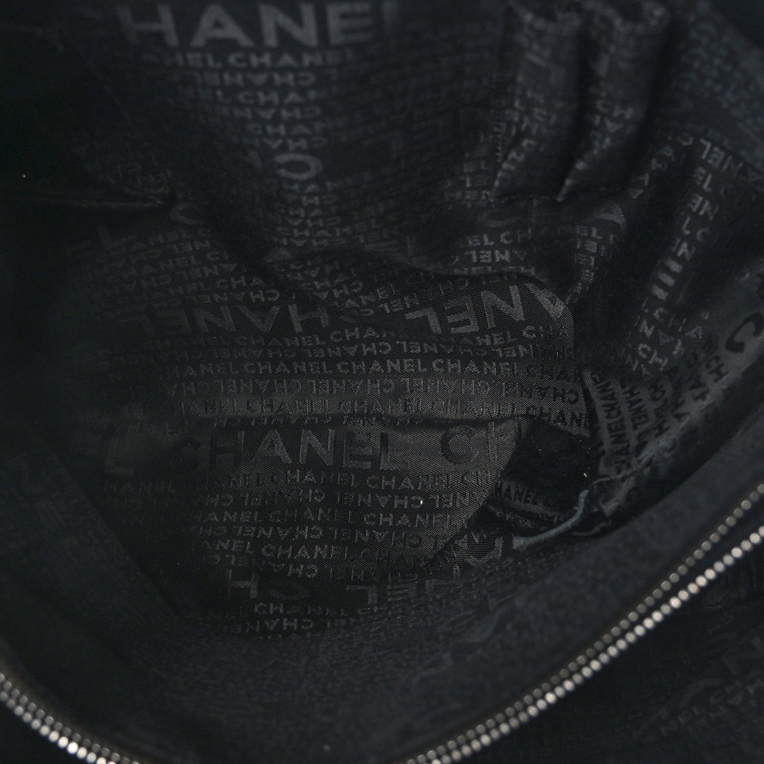 Chanel Caviar Square Stitched Large Tote Black 5 of 10