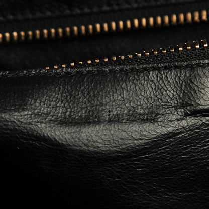 Celine Calfskin Denim Mini Luggage Navy Black 6 of 8