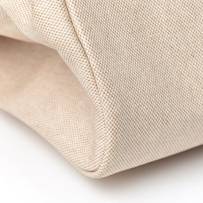 Hermes Toile Vache Calfskin Herbag Cabin Natural 20 of 20