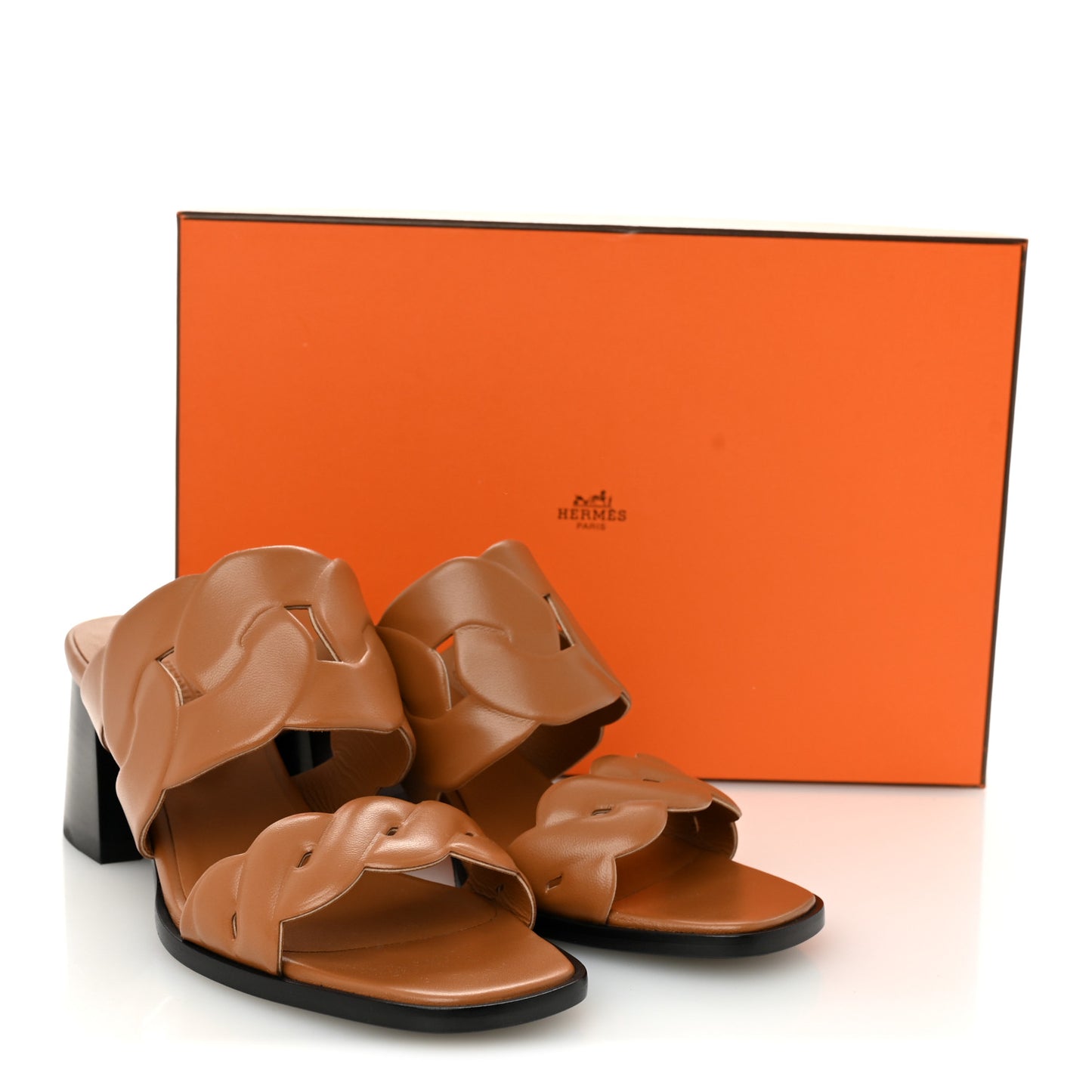 Nappa Gaby 60 Sandals 37.5 Naturel