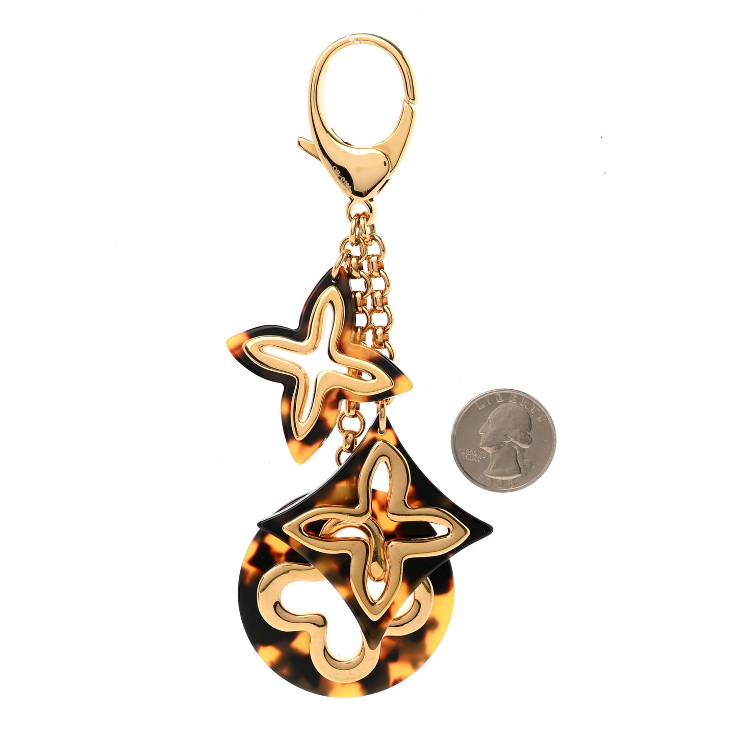 Insolence Bag Charm Ecaille