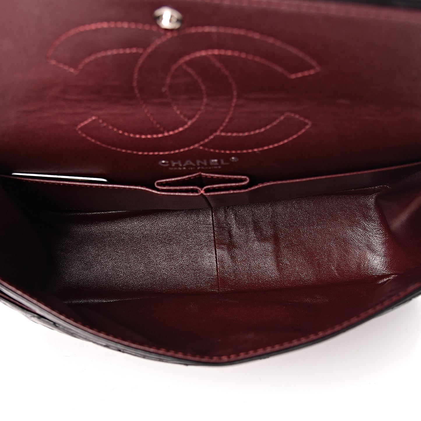 Aged Calfskin Quilted 2.55 Reissue 226 Flap Black