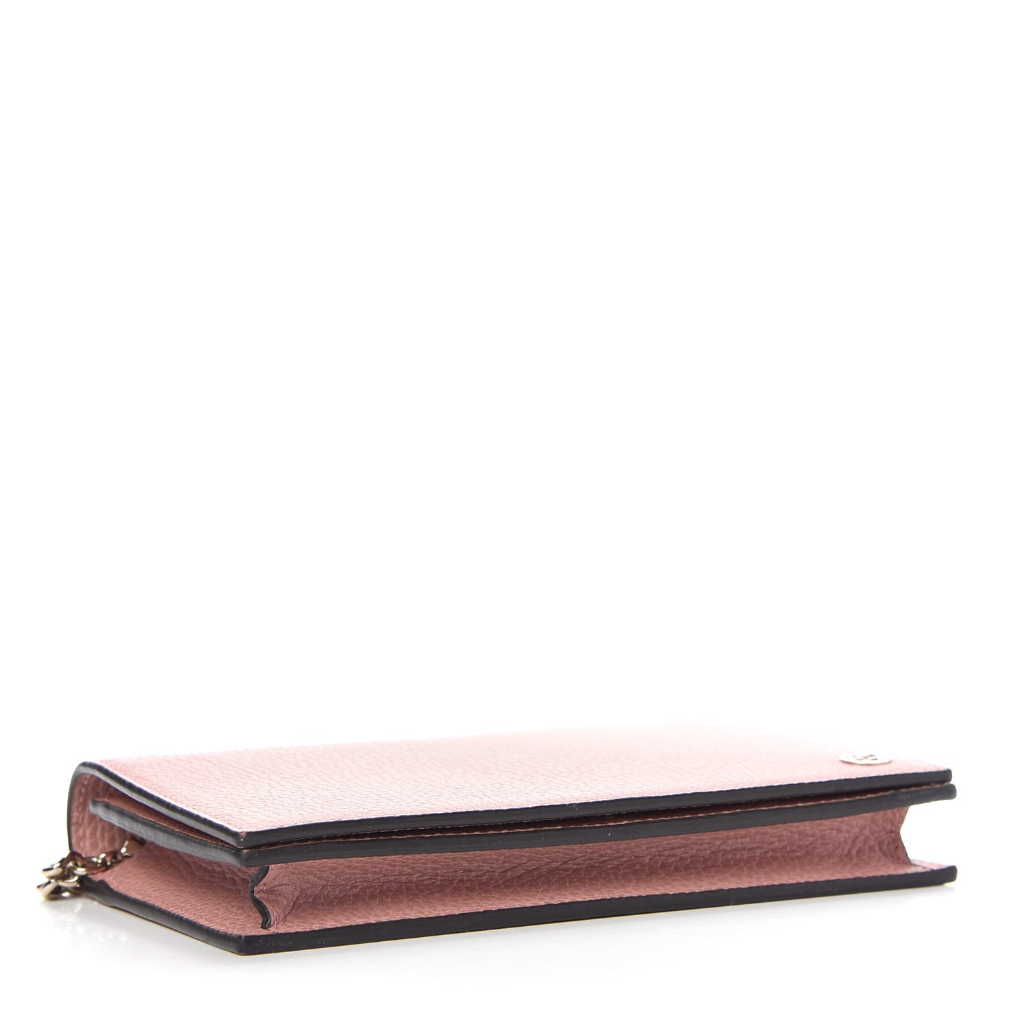 Gucci Dollar Calfskin Medium Betty Chain Wallet Soft Pink 4 of 10