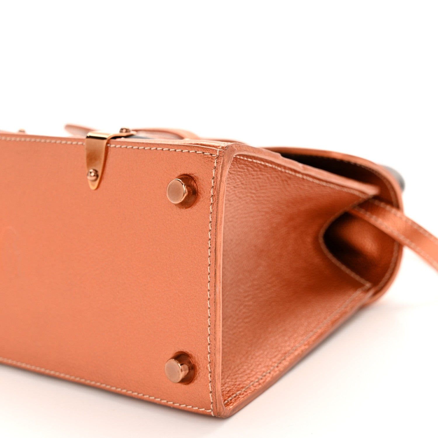 Goyard Goyardine Precious Metal Structure Mini Saigon Rose Gold 9 of 12