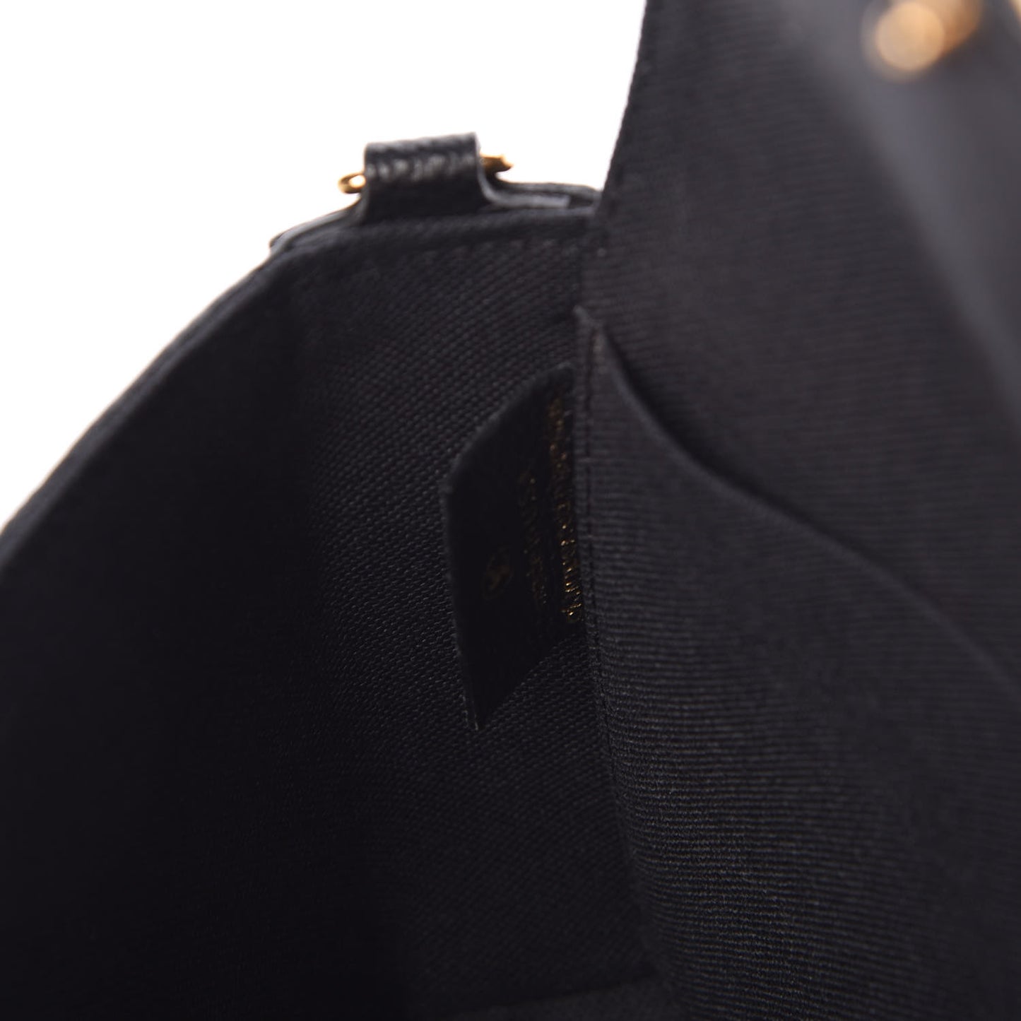 Empreinte Pochette Felicie Chain Wallet Black