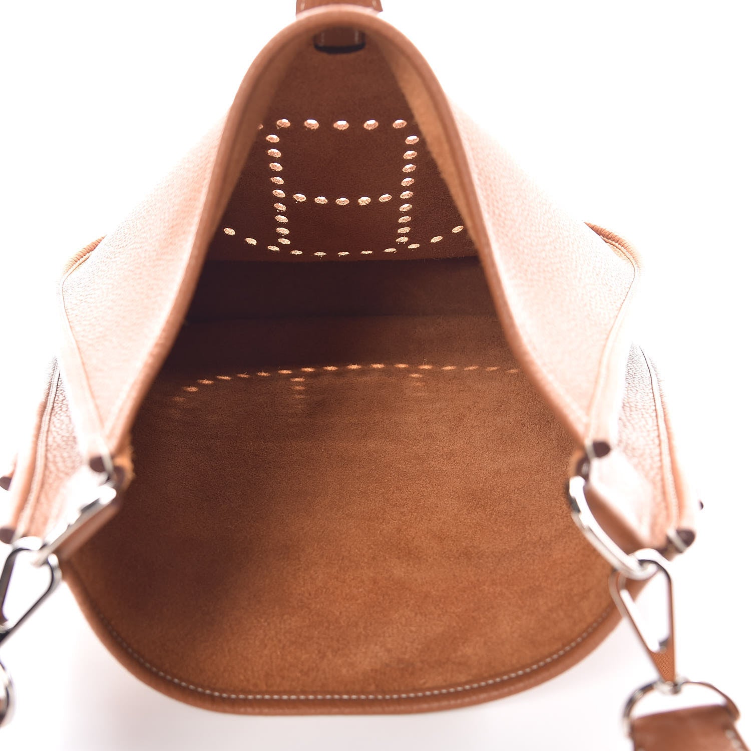 Hermes Taurillon Clemence Evelyne III GM Gold 5 of 9