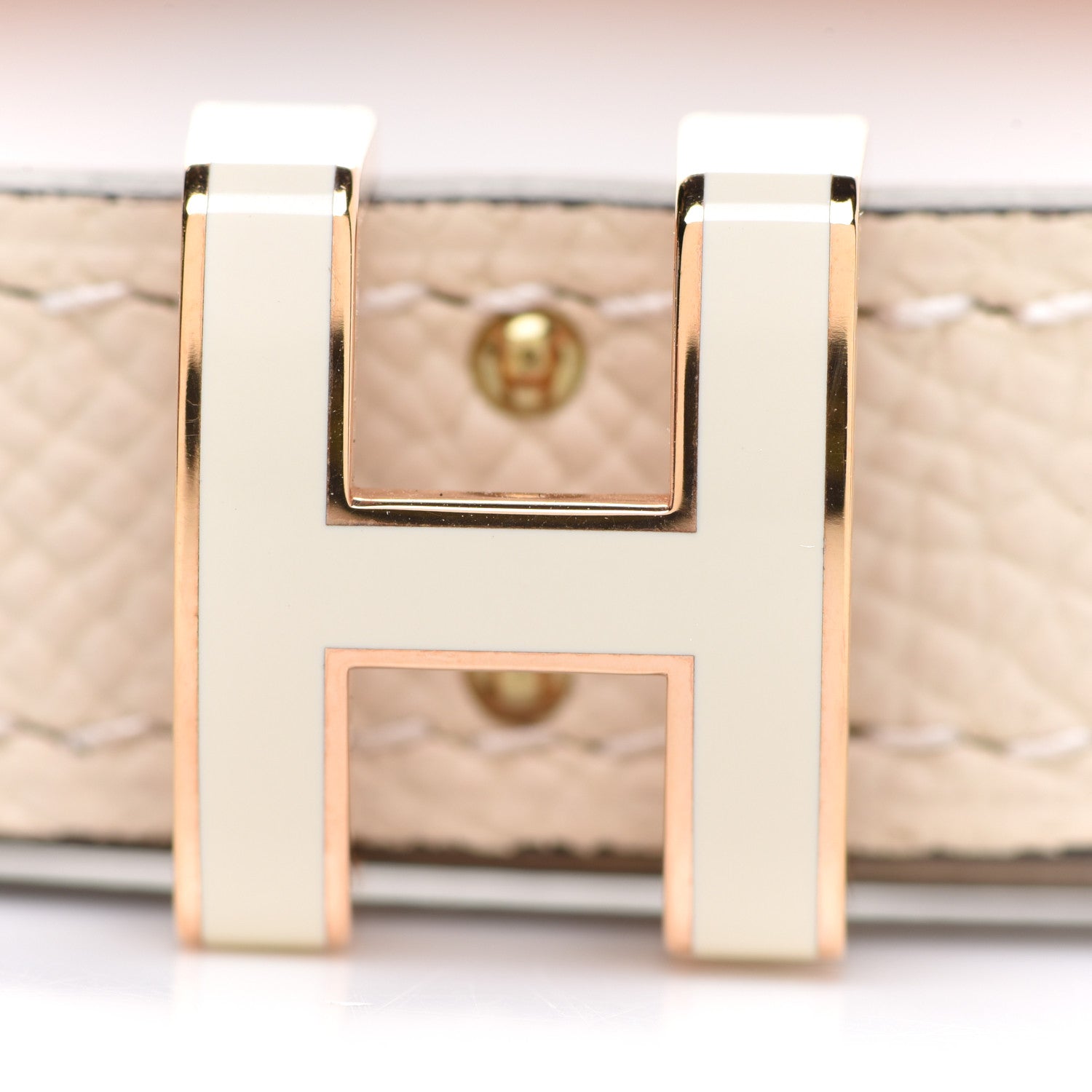 Hermes Epsom 15mm Pop H Belt 70 Craie 6 of 8