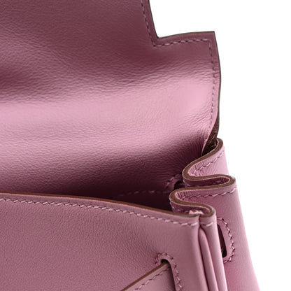 Hermes Swift Kelly Retourne 25 Mauve Sylvestre 11 of 17