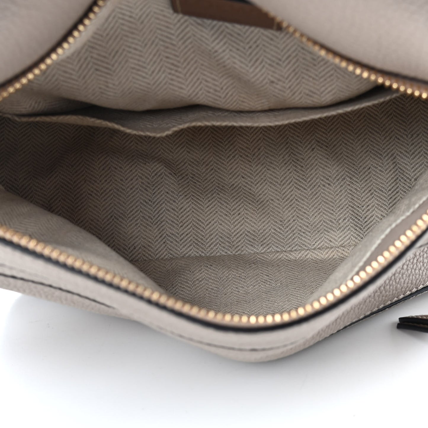 Grained Calfskin Small Puzzle Bag Sand Mink
