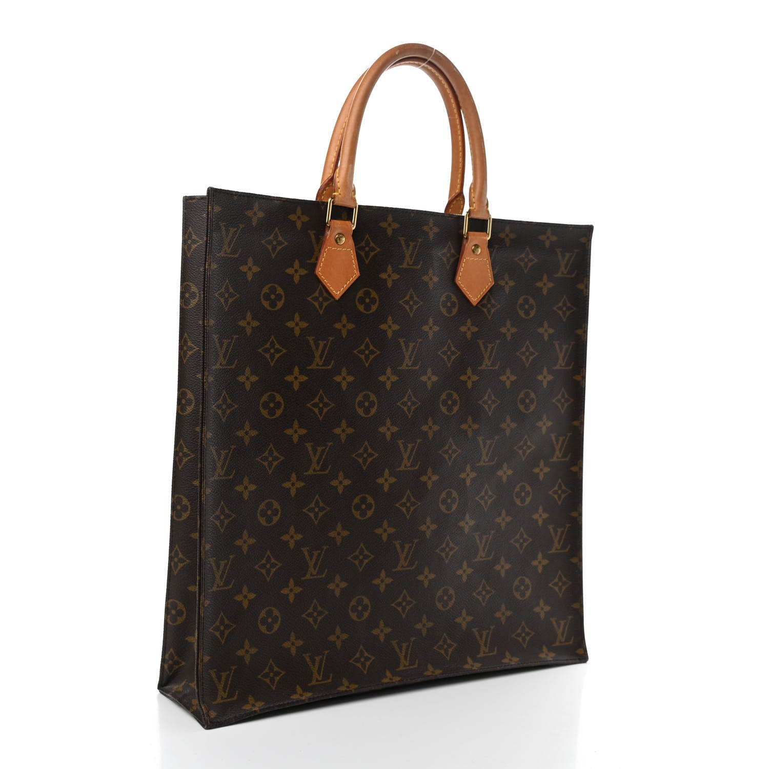Louis Vuitton Monogram Sac Plat 3 of 11
