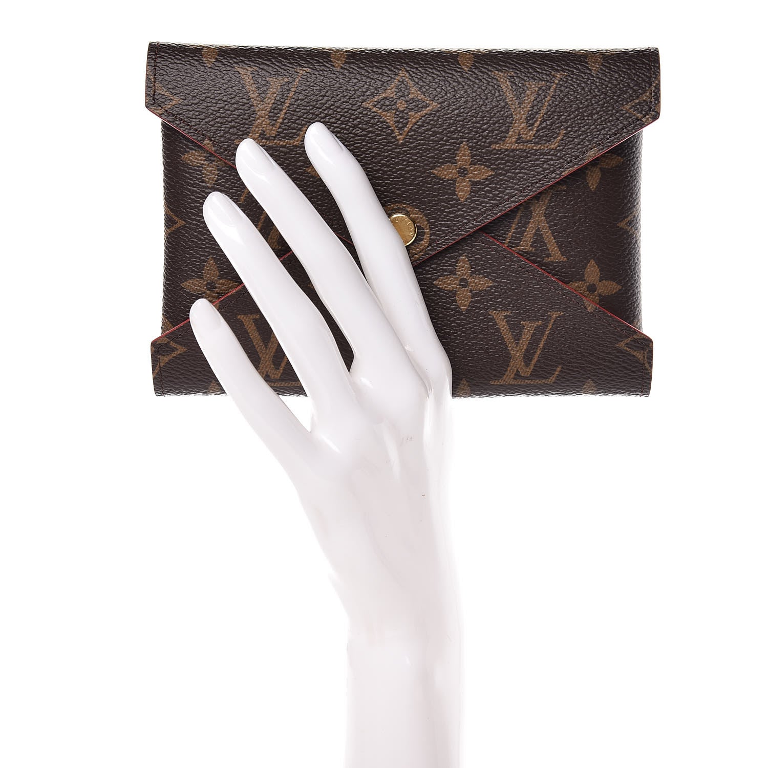 Louis Vuitton Monogram Medium Kirigami Pochette Insert Coquelicot 2 of 6