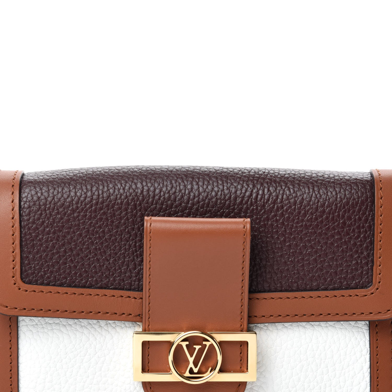 Louis Vuitton Taurillon Dauphine Bumbag Blackberry Snow 10 of 10
