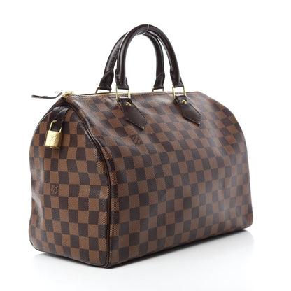 Louis Vuitton Damier Ebene Speedy 30 3 of 10