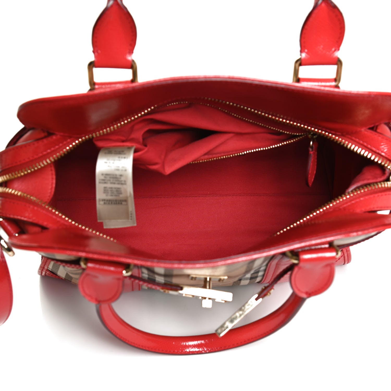 Burberry Haymarket Check Minford Portrait Bright Rose 4 of 11