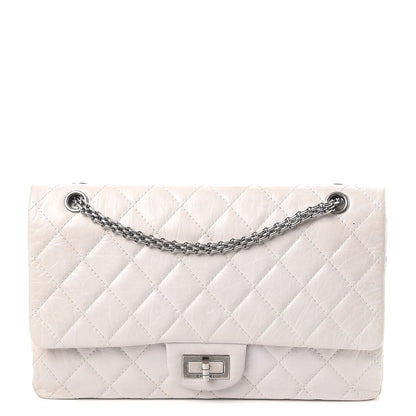 Chanel Aged Calfskin 50th Anniversary 2.55 Reissue 227 White 1 of 13