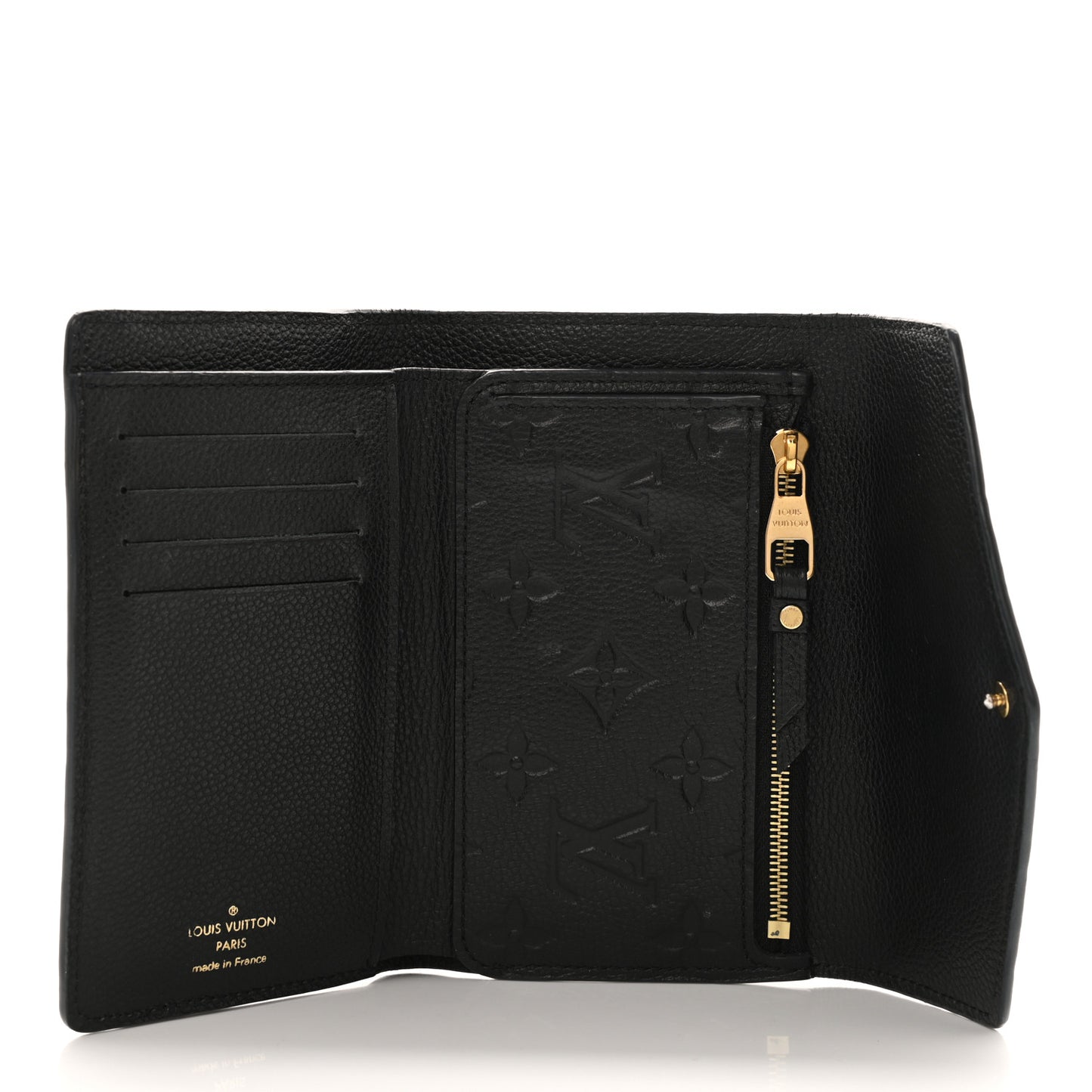 Empreinte Compact Curieuse Wallet Black