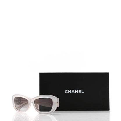 Chanel Acetate Rectangle Sunglasses 5493 Grey 8 of 8