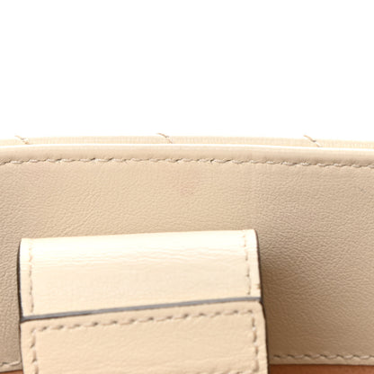 Gucci Azalea Calfskin Matelasse Diagonal GG Marmont Tote Bag Mystic White 12 of 12