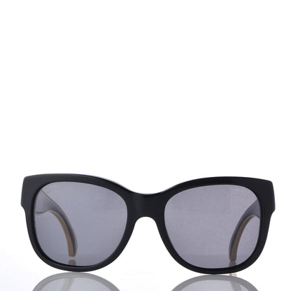 Chanel Polarized CC Sunglasses 5270 Black 2 of 10