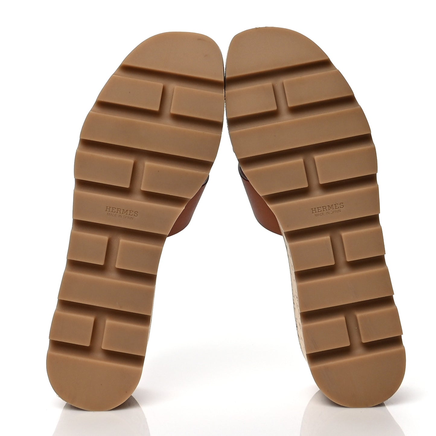 Calfskin Cork Eze 30 Sandals 39 Marron Glaise
