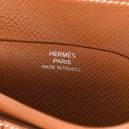 Hermes Epsom Bearn Compact Wallet Gold 6 of 12