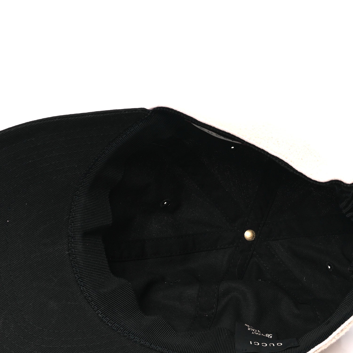 Gucci Gabardine Gucci Headband Baseball Hat M Black 7 of 10