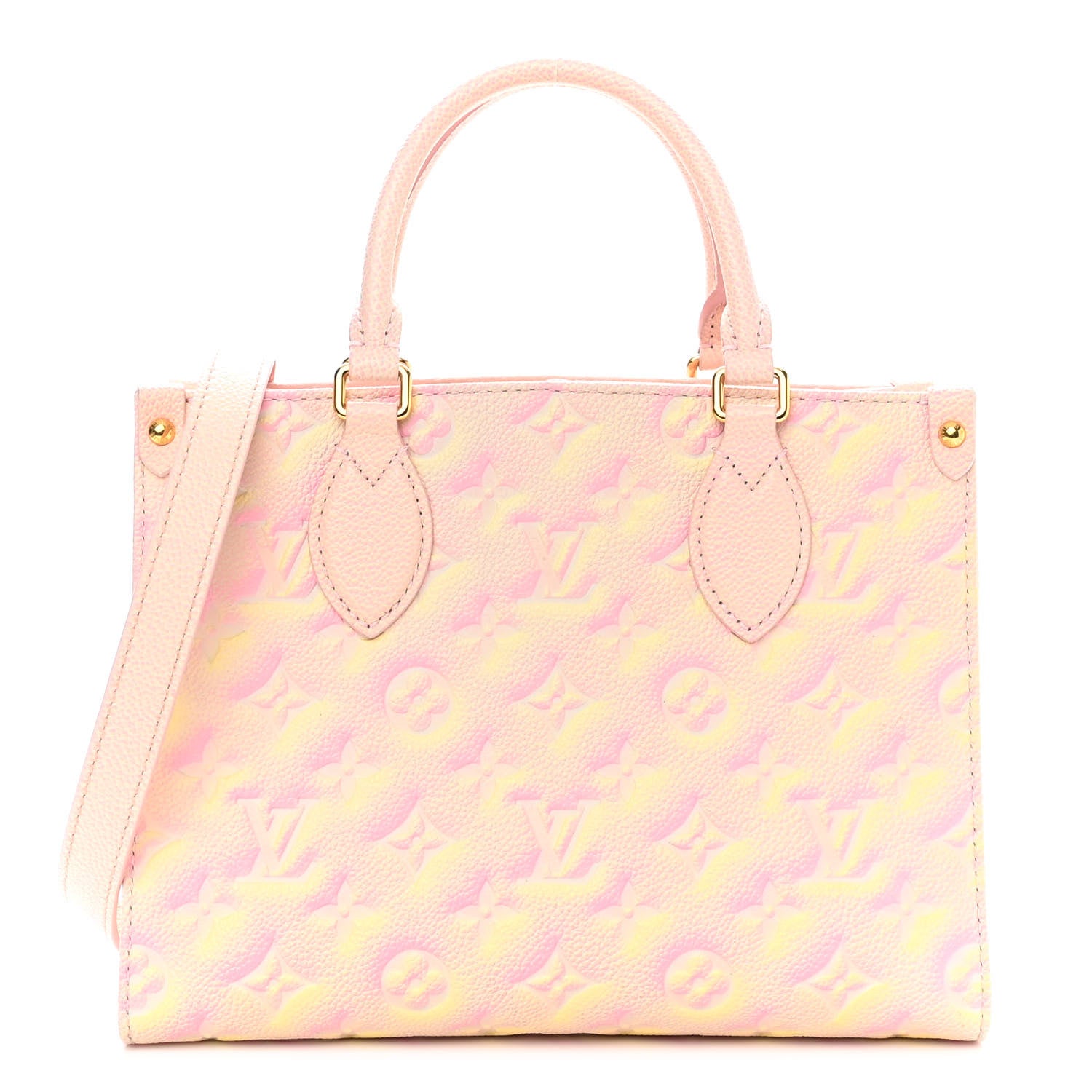 Louis Vuitton Empreinte Monogram Summer Stardust Onthego PM Pink 1 of 10