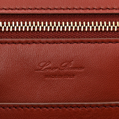 Loro Piana Smooth Calfskin Small Ghiera Bag Navy 6 of 9
