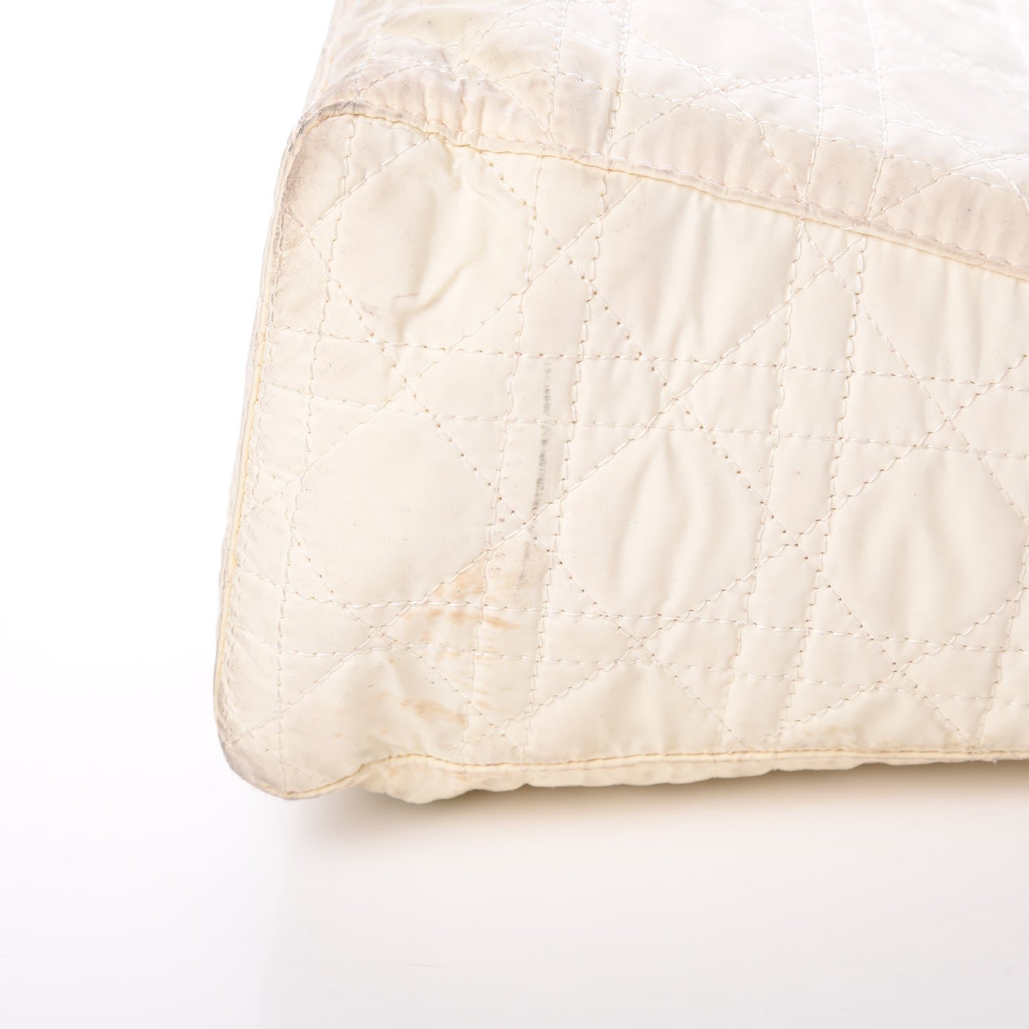 Christian Dior Nylon Cannage Medium Lady Dior White 18 of 22