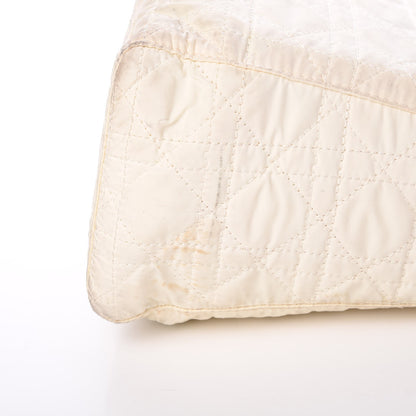 Christian Dior Nylon Cannage Medium Lady Dior White 18 of 22
